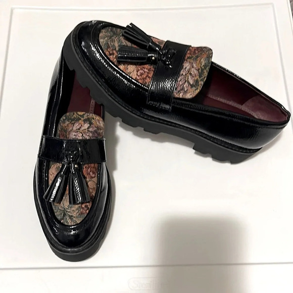 Franco Sarto Department Women Occasion Casual Color Black Style Loafer size 10M - Picture 1 of 7
